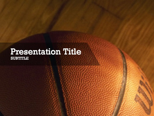 Free sports Powerpoint templates and Google Slides themes