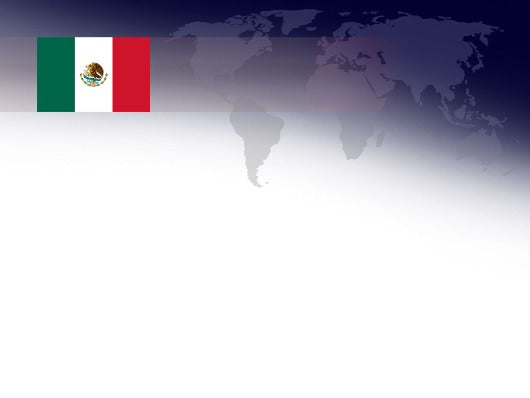 Free flag of Mexico Powerpoint template and Google Slides theme