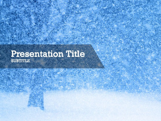 free winter powerpoint templates