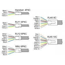 Conector Plug RJ9 4 Hilos para Auricular Teléfono ... amphenol 8 pin wiring diagram 