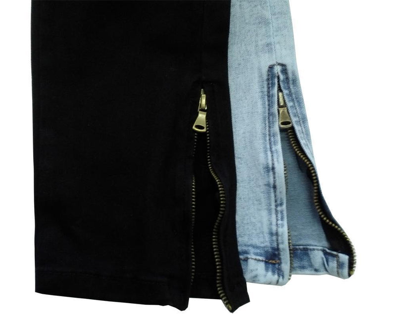 mens jeans with zippers