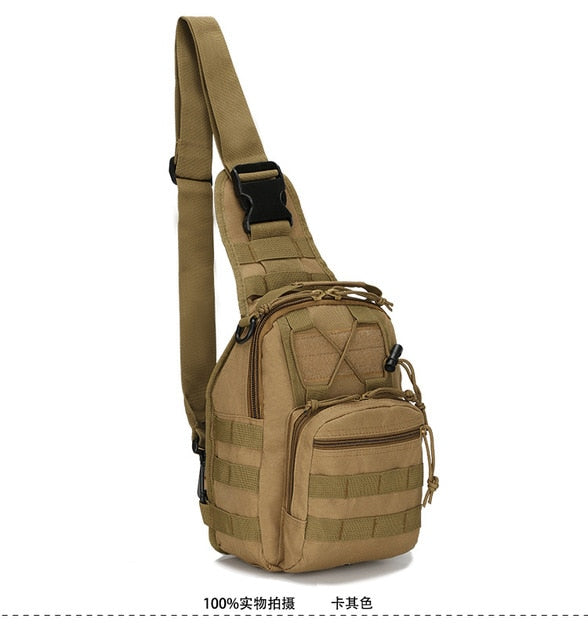 Hiking Trekking Backpack Sports Climbing Shoulder Bags Tactical Camping Hunting Daypack Fishing Outdoor Military Shoulder Bag|Climbing Bags