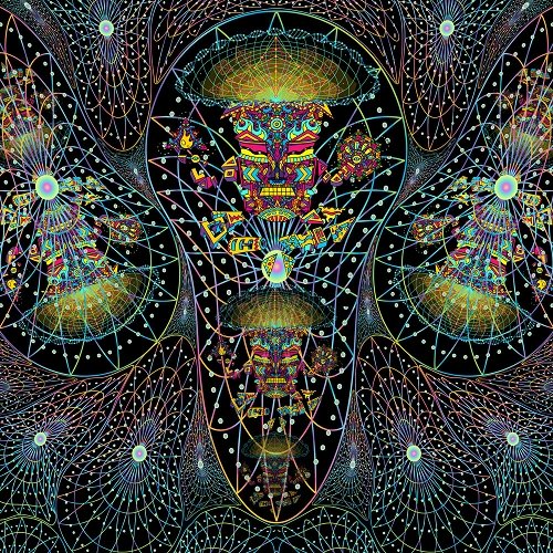 dark psychedelic art