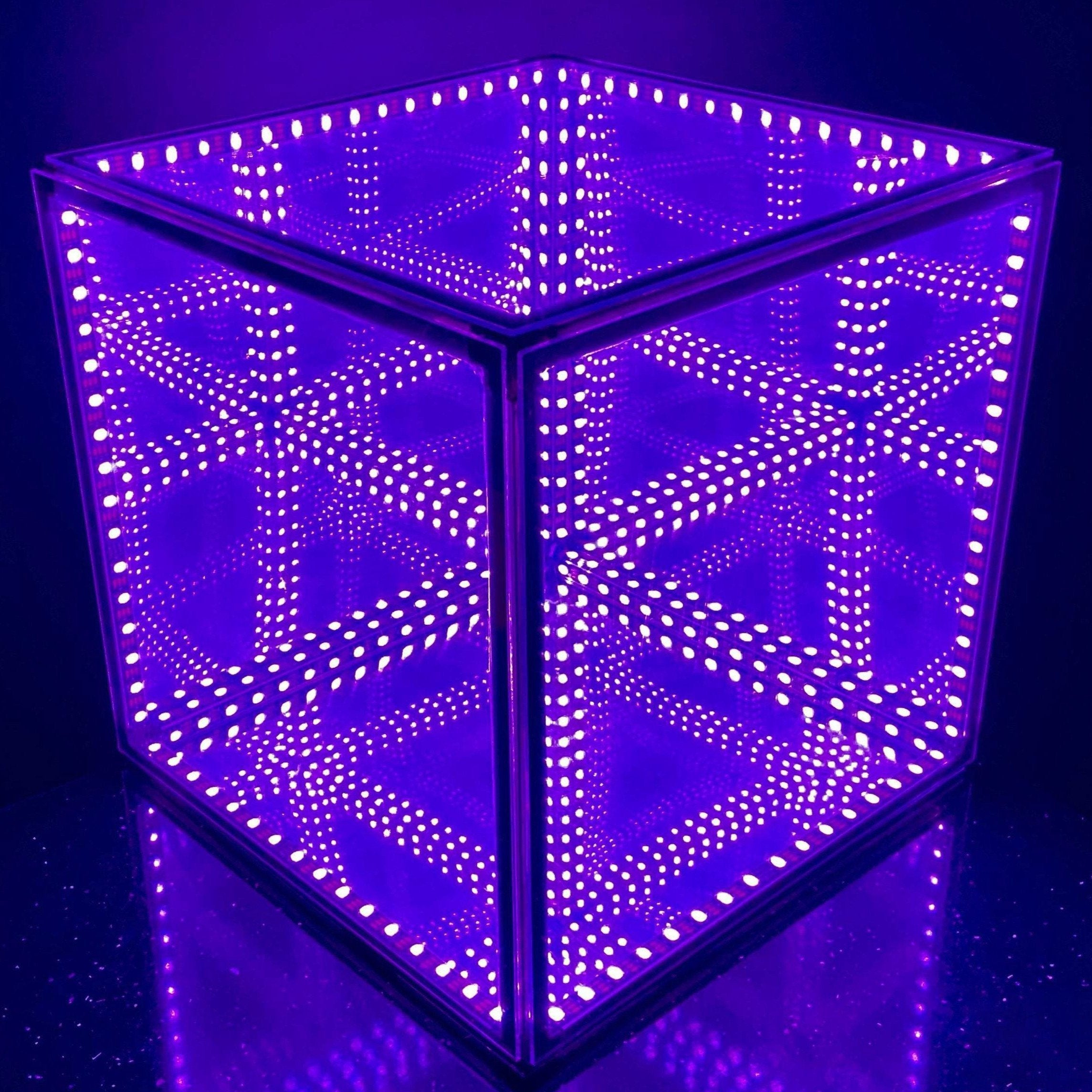 Cilia Tante Zoeken Tesseract - Infinite Led Hypercube with Music – Trancentral Shop