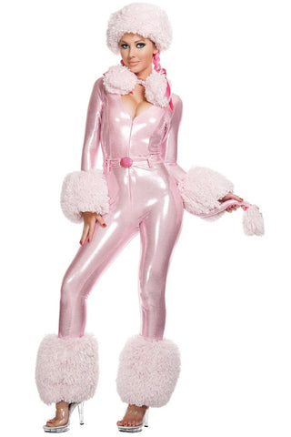 ATOMIC PINK POODLE BODYSUIT COSTUME