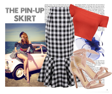 Pin-Up Skirt Pin-Up Fashion