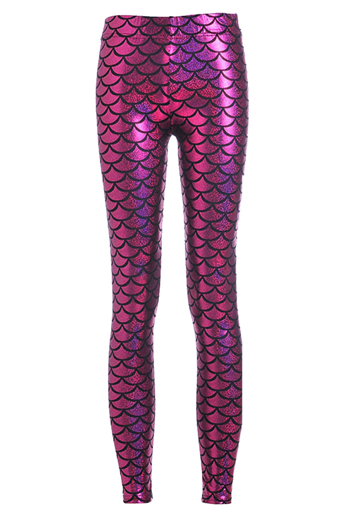 hot pink high waisted leggings