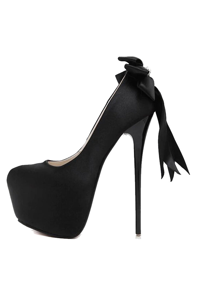 black gothic heels