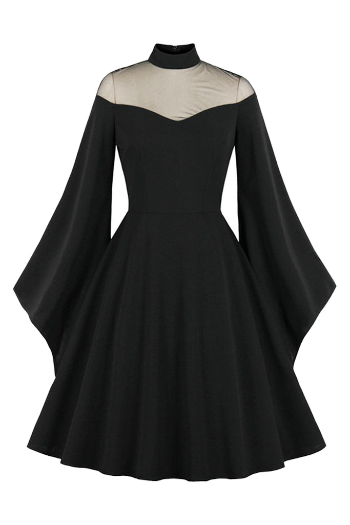 Atomic Black Vampire Retro Dress | Atomic Jane Clothing
