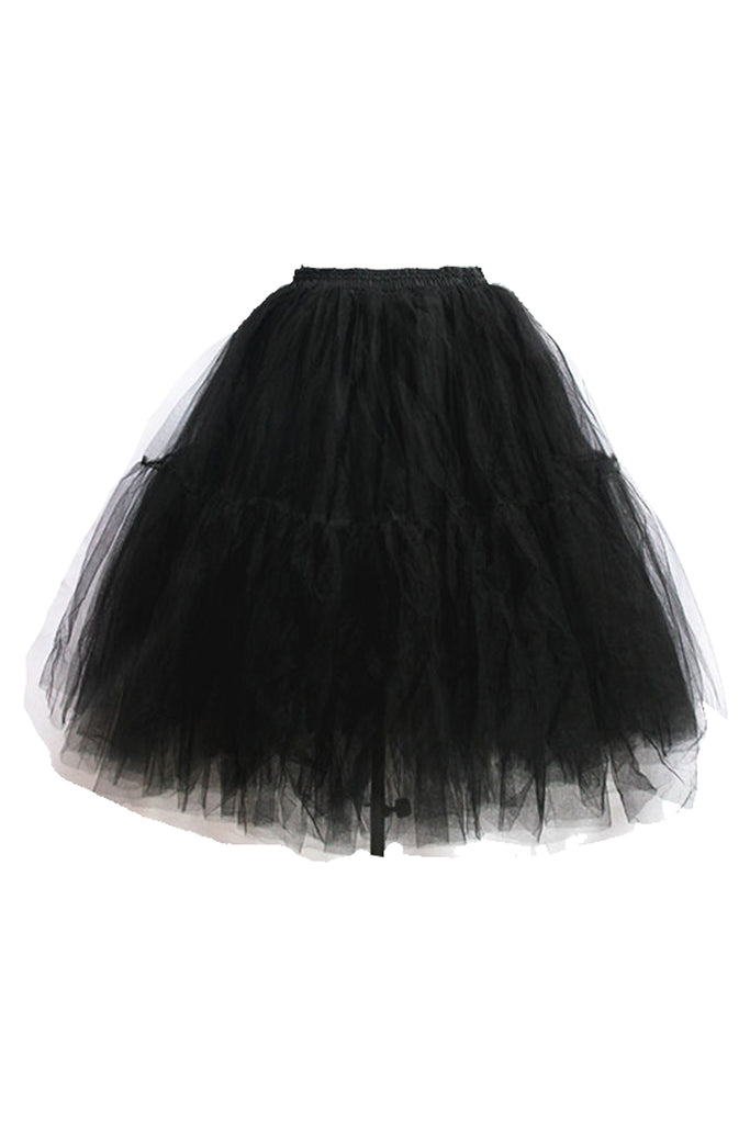 layered gauze skirt