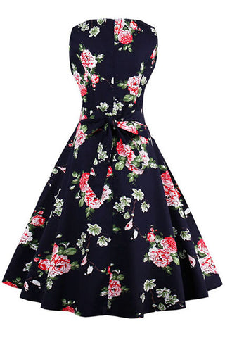 Atomic Black Chrysanthemum Dress | Atomic Jane Clothing