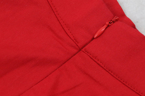 Atomic Red Flared Swing Skirt | Atomic Jane Clothing
