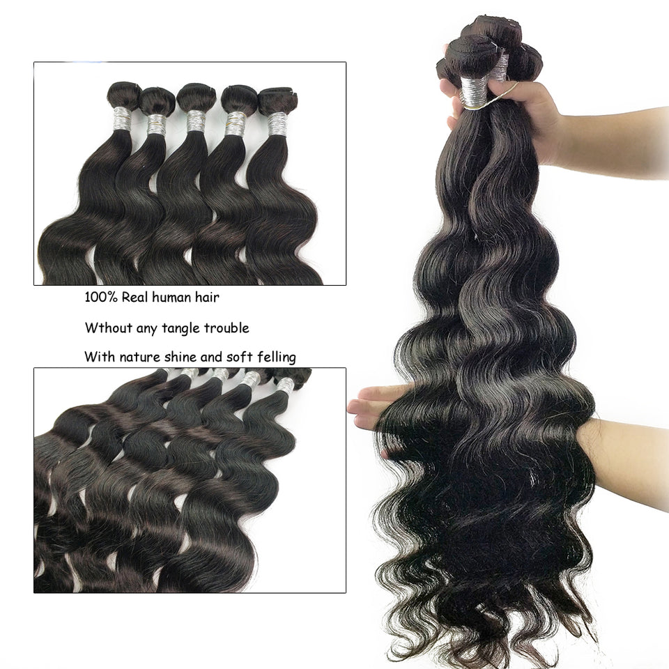 100 real human hair extensions