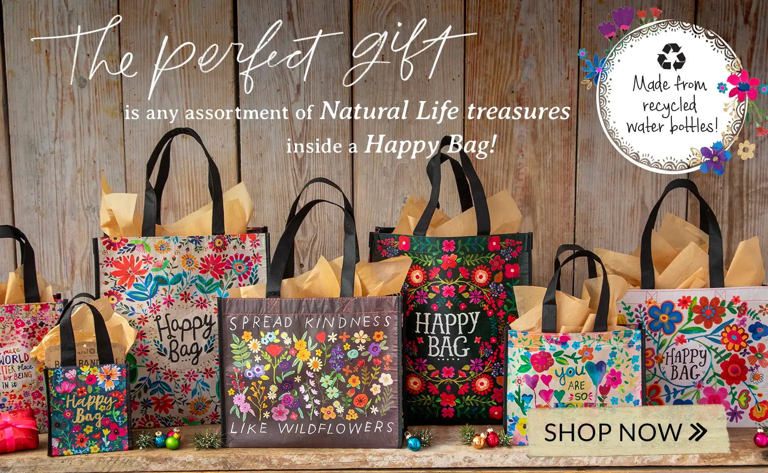 Jumbo Zip Tote Bag Chirps | Natural Life