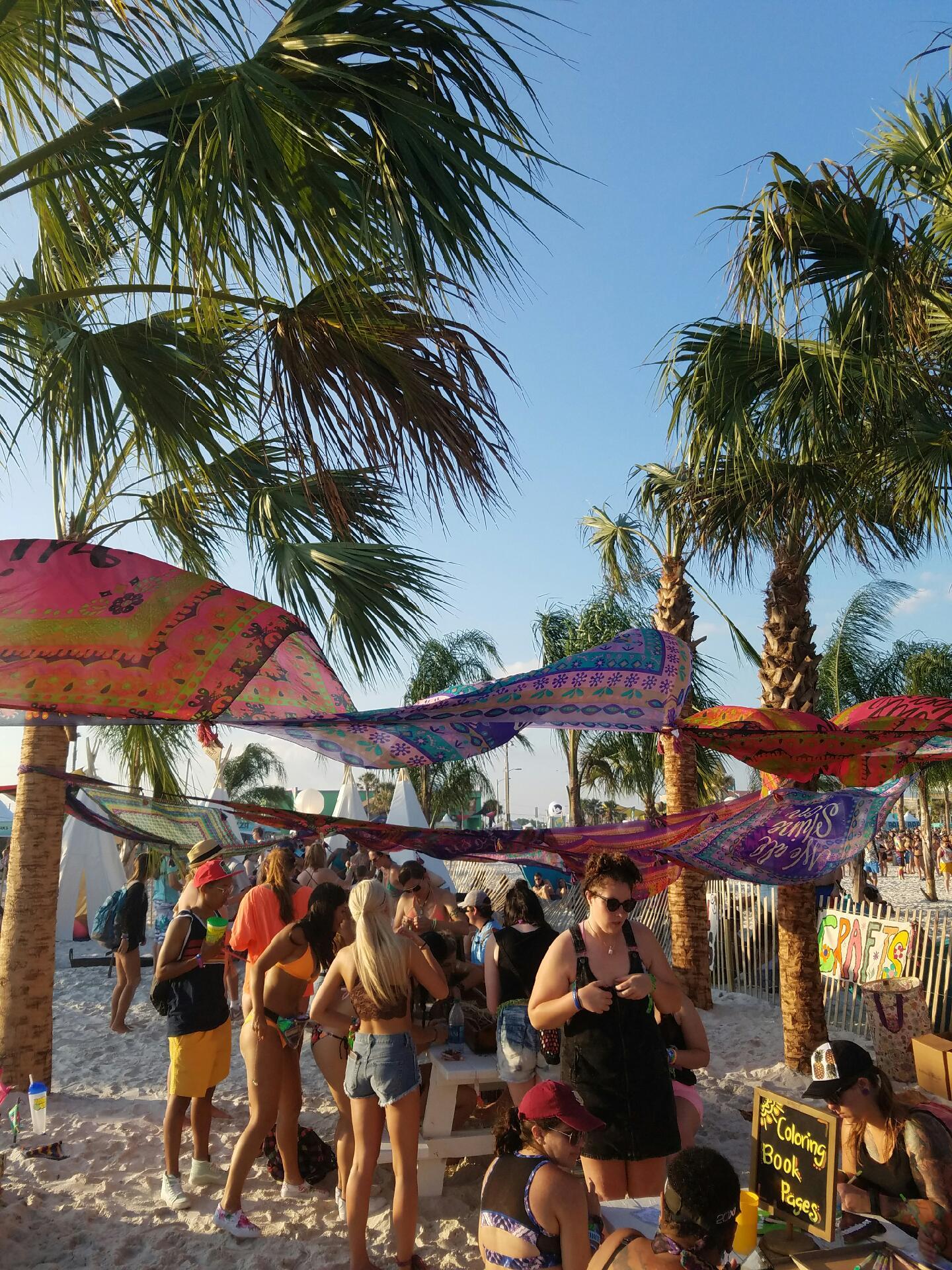 Crafts at Hangout Music Festival