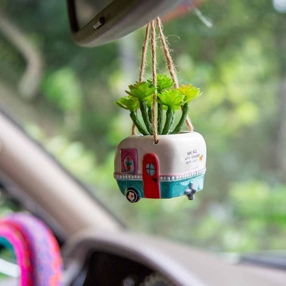 Faux camper succulent