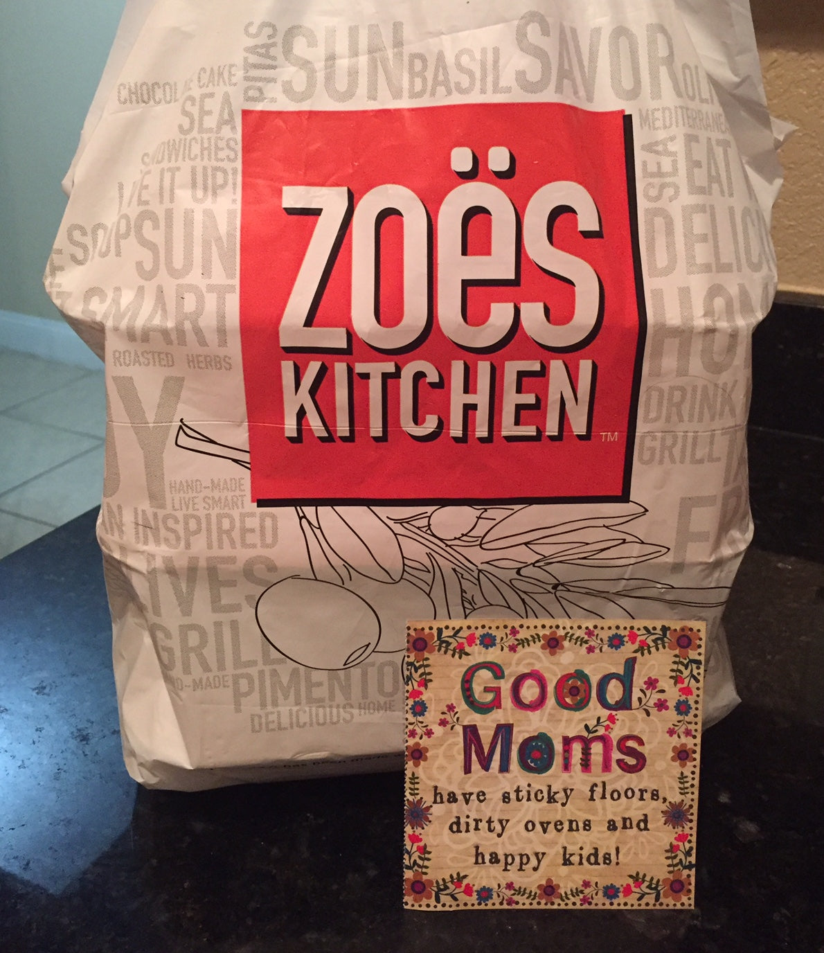 Food from Zoe's Kitchen
