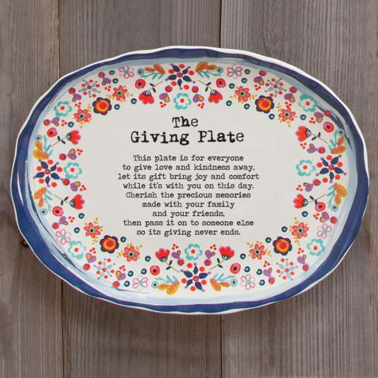 Ceramic Giving Plate