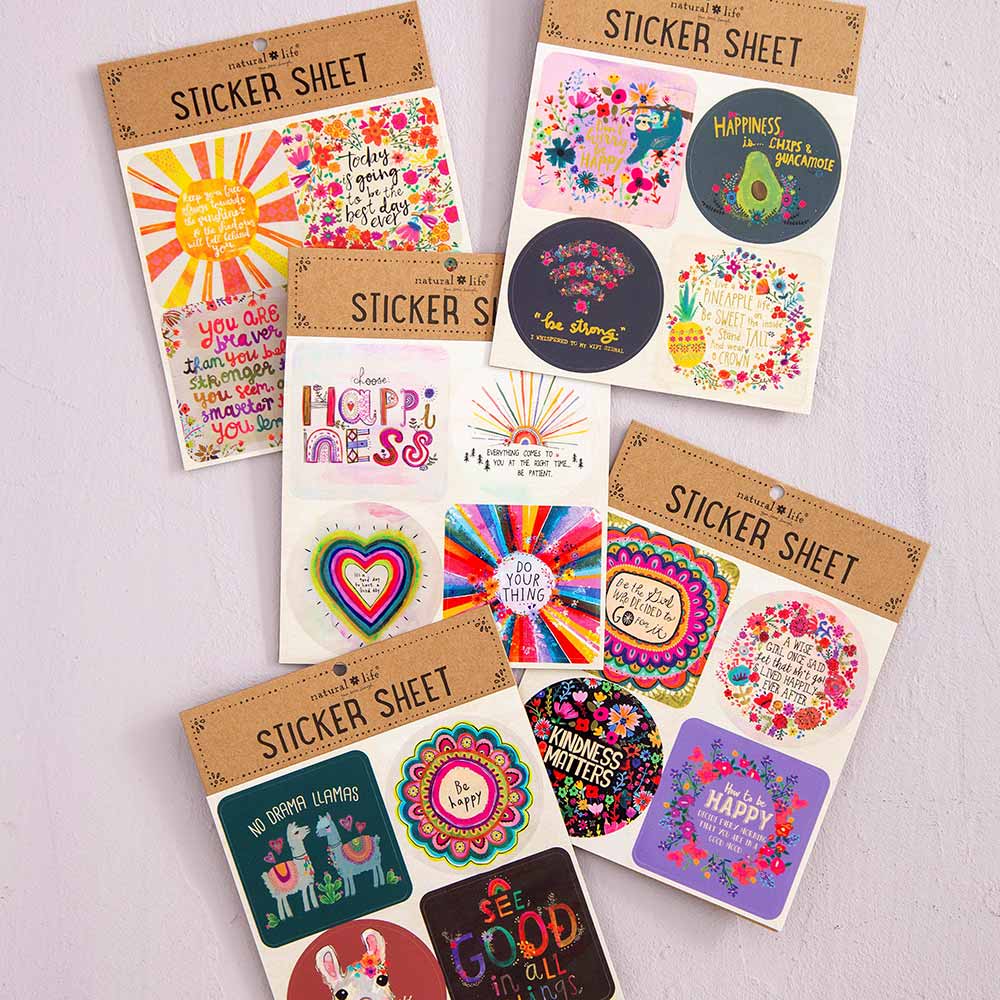 Sticker sheets