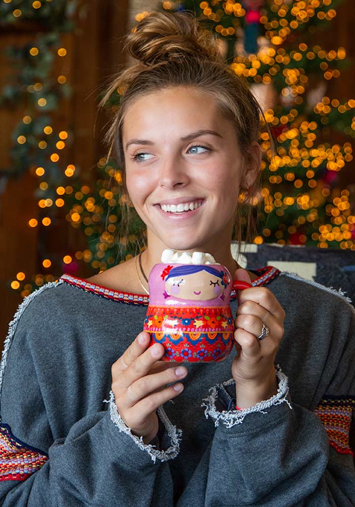 Cute mugs help reduce holiday stress!
