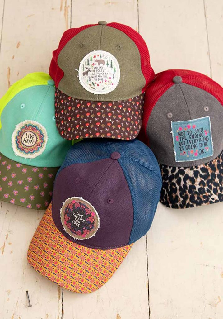 Pile of cute hangout hats