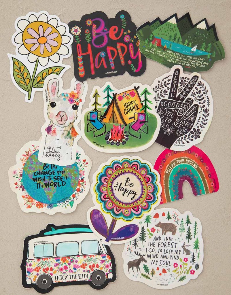 Natural Life Chirp Stickers