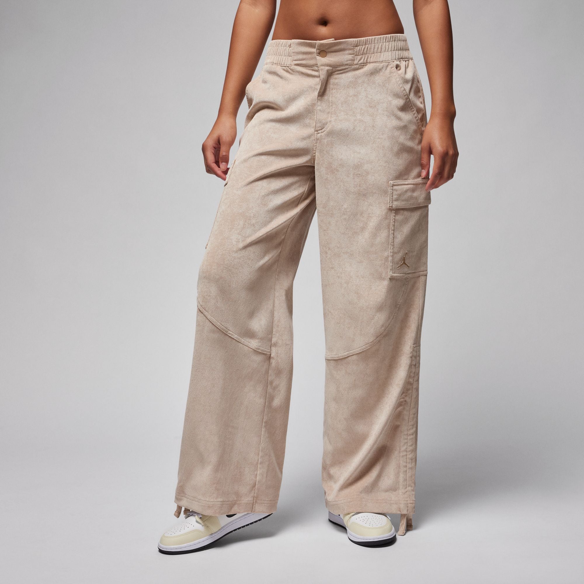 Womens Nike Phoenix Wide-Leg Cozy Knit Pants 'Light