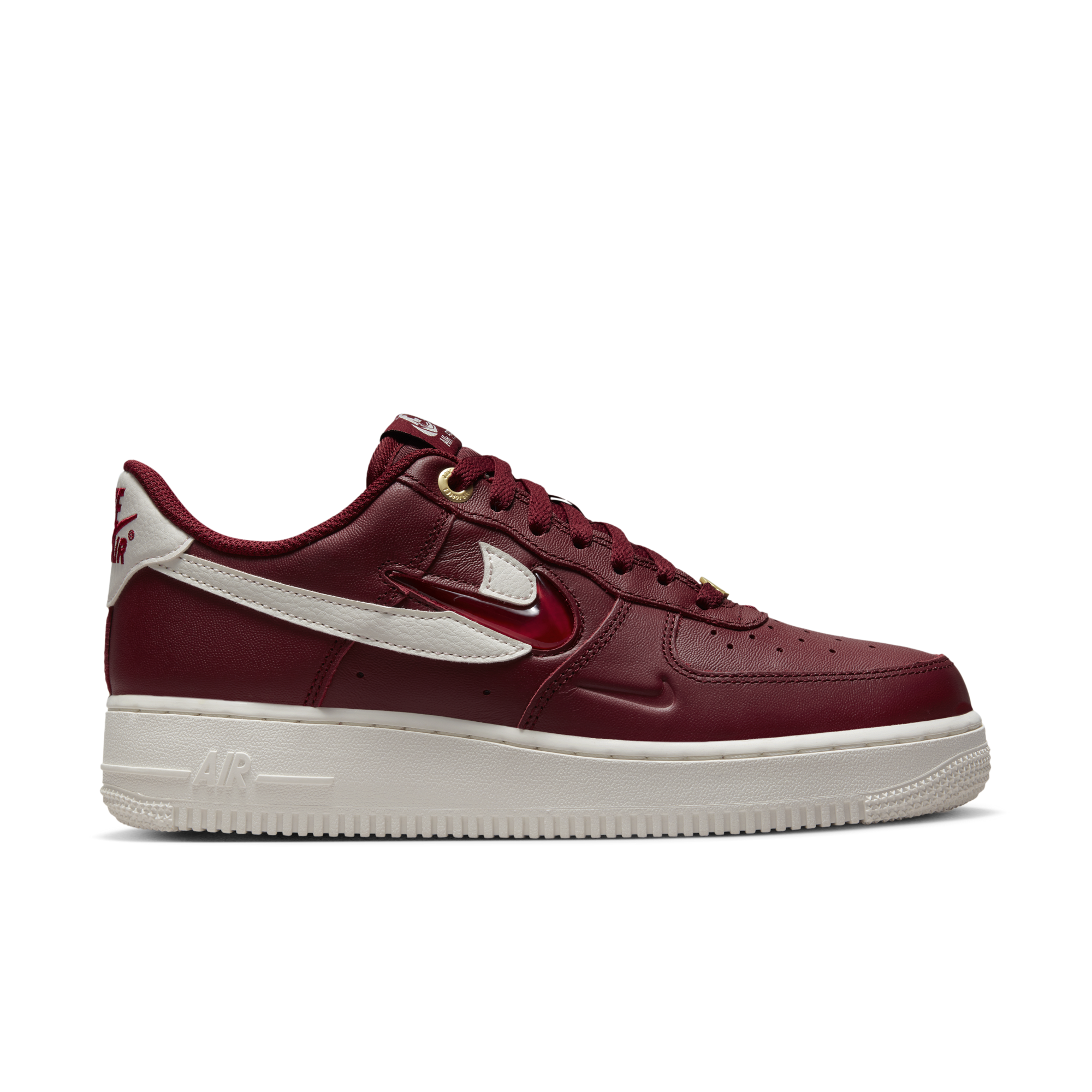 Nike Wmns Air Force 1 07 Essential White Gym Red - Size 11 Women