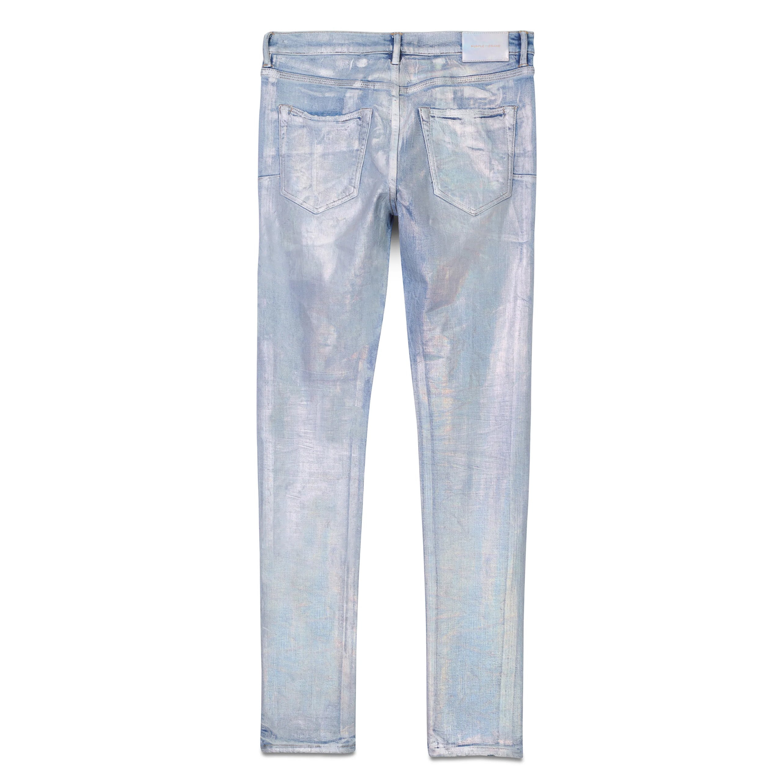 PURPLE Brand Superlight Indigo Oil Repair Jeans