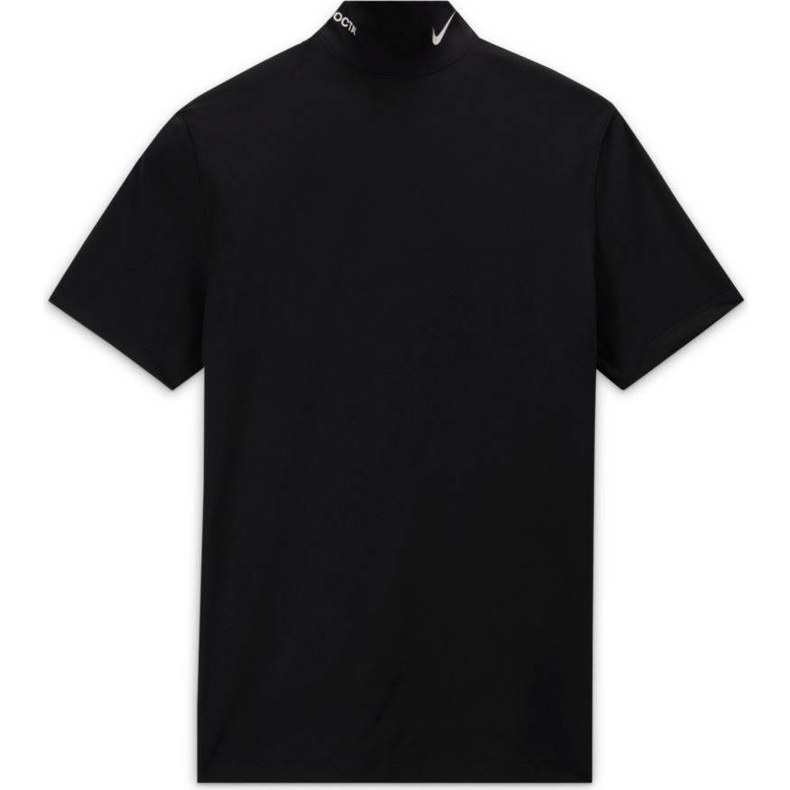 Nike NOCTA Golf Mock Neck Shirt 'Black'