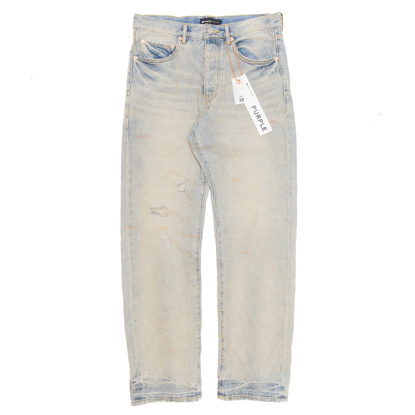 PURPLE Brand P011 Light Indigo Jeans