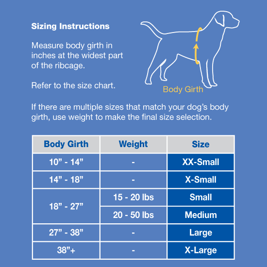 Sizing Chart