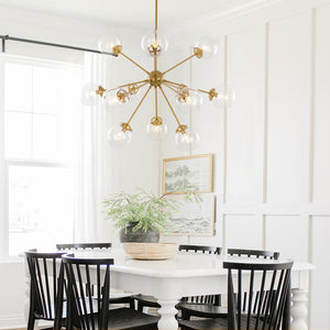 all modern 12 light sputnik chandelier