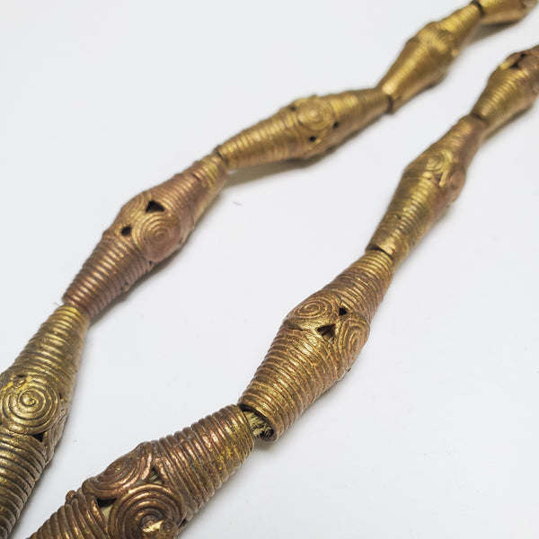 17x21mm African Brass Beads