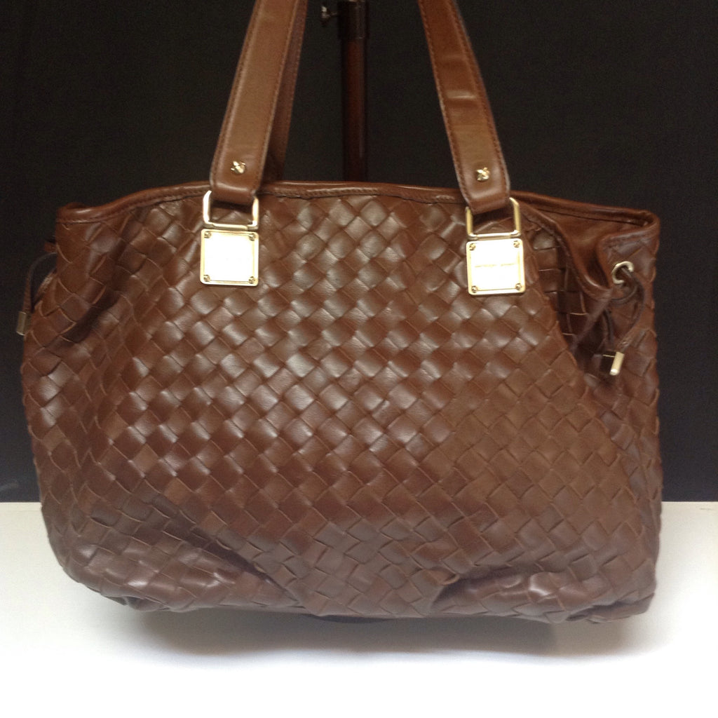 Michael Kors Woven Leather Large 