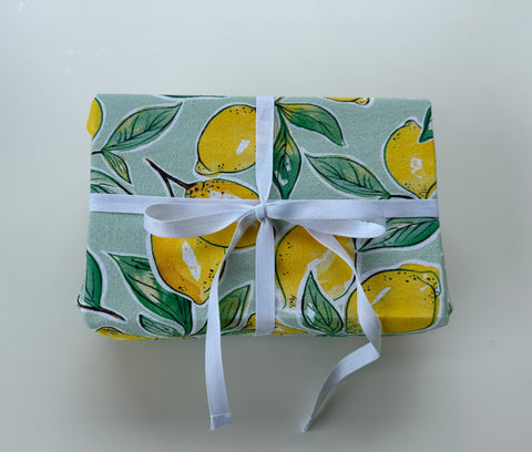 Lemon wrapped cards
