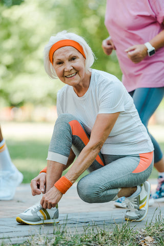 Footwear for falls prevention