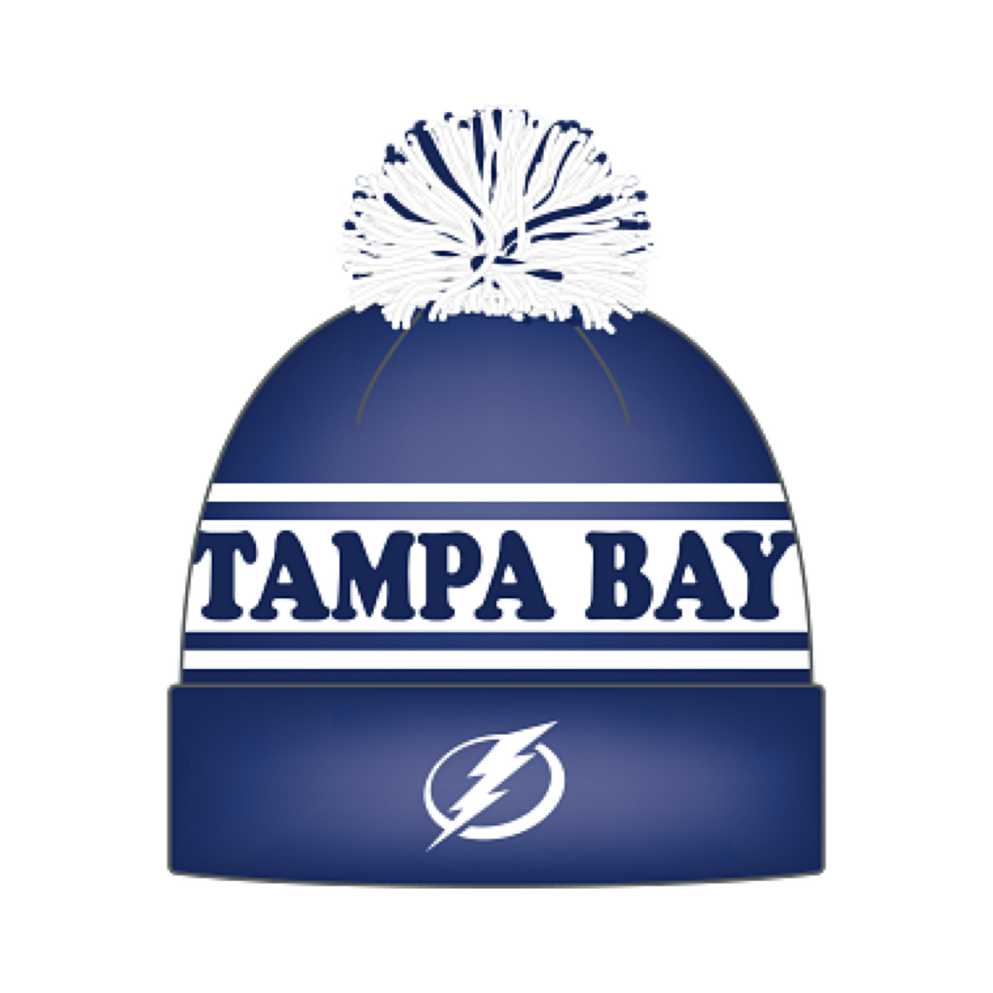 Tampa Bay Lightning Sport Resort Cuff Pom Knit Hat – Heads and Tails