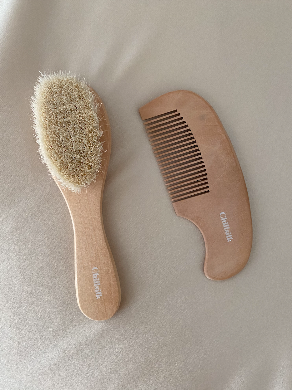 BROSSE À CHEVEUX DÉMÊLANTE - OEUFS NACRÉS