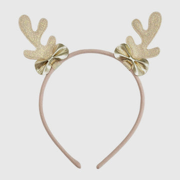 frosted shimmer reindeer headband
