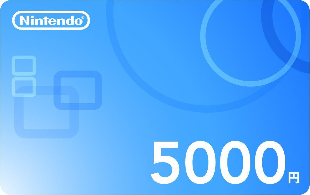 Japan eShop Card Nintendo: 5000 Digital Code – 507