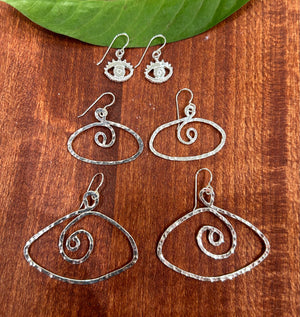 Looking Eye Earrings - RJS Handmade Designs