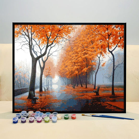 【New Year Sale】 DIY Painting By Numbers -Fairy tale house