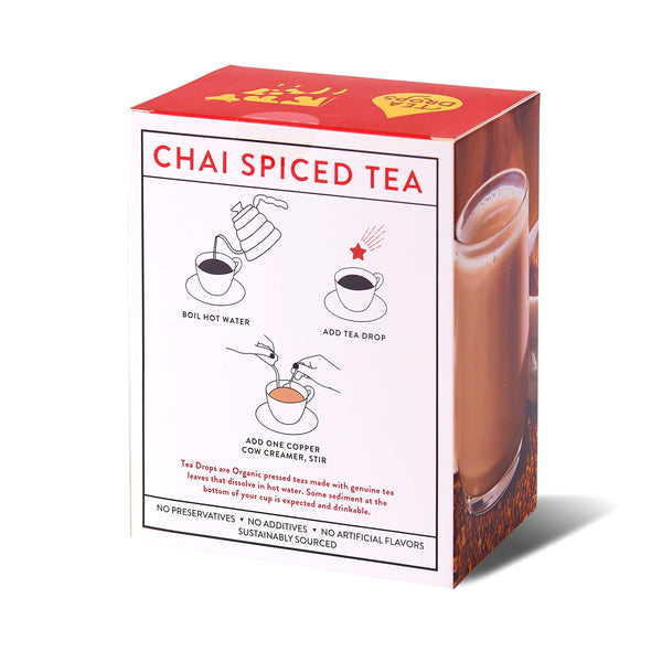 Chai Tea Latte Kit - Rich, Organic Spices // Tea Drops