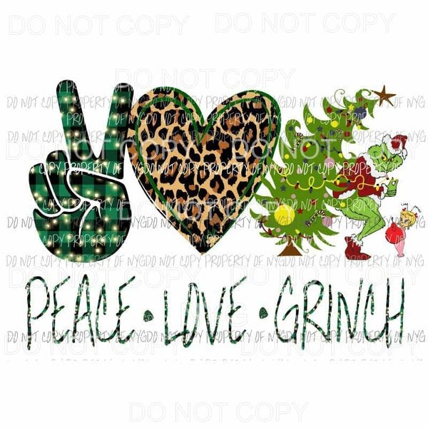 Free Free 320 Peace Love Grinch Svg Free SVG PNG EPS DXF File