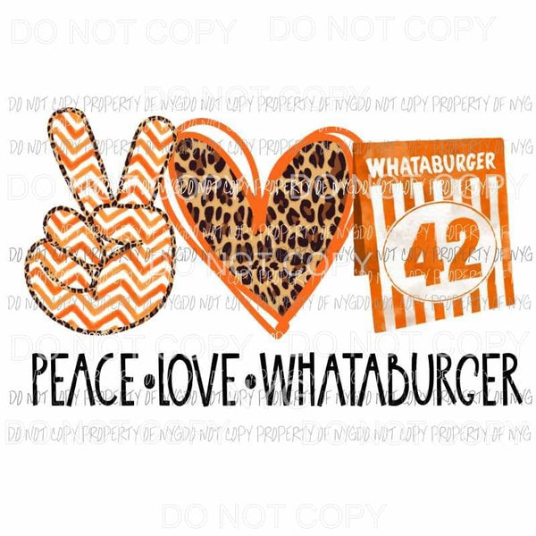 Free Free 206 Peace Love Whataburger Svg SVG PNG EPS DXF File