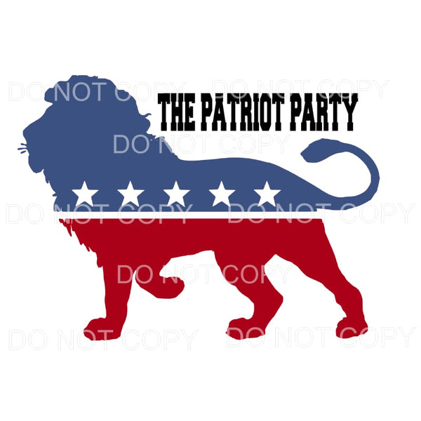 Free Free 220 Patriot Party Lion Svg SVG PNG EPS DXF File