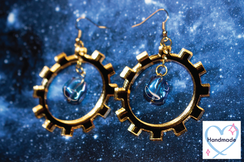 Enchanted Effervescence - Blue Iridescent Earrings - Paparazzi Jewelry –  Bejeweled Accessories By Kristie