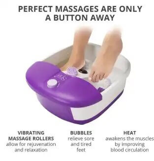 foot spa massage by sensio home