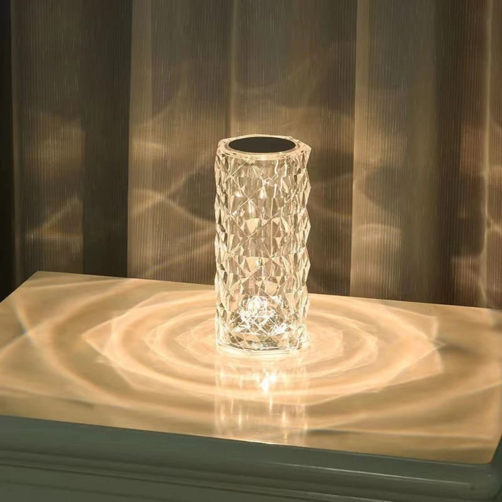 Crystal Aisle Lamp - Crystal Led Lamp - Lampe Moderne - 40 cm